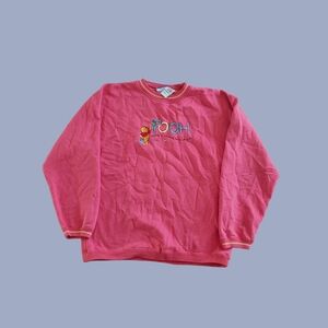 Vintage Disney Winnie The Pooh Pink Sweatshirt
